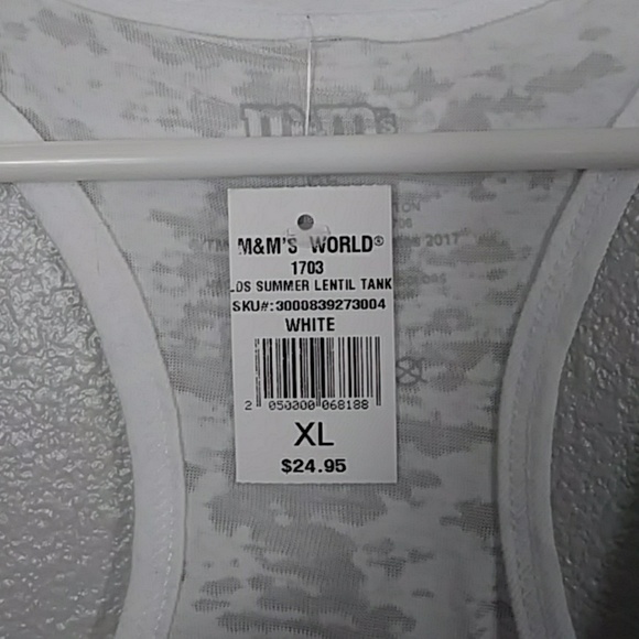 M&M Tropical Print Tank NWT 💜 - Picture 3 of 4